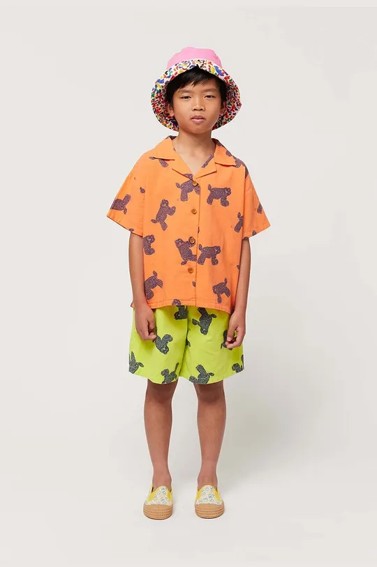 Παιδικό βαμβακερό πουκάμισο Bobo Choses Για αγόρια
