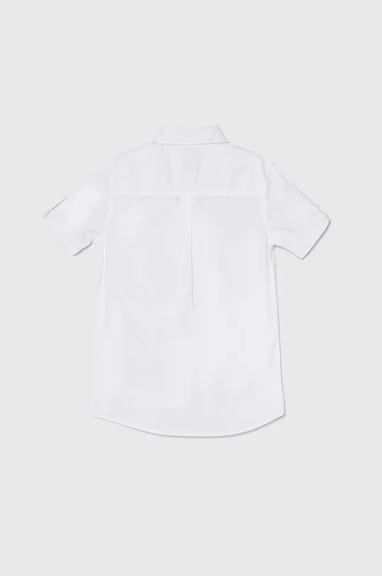 Παιδικό βαμβακερό πουκάμισο Pepe Jeans JAYME SS λευκό