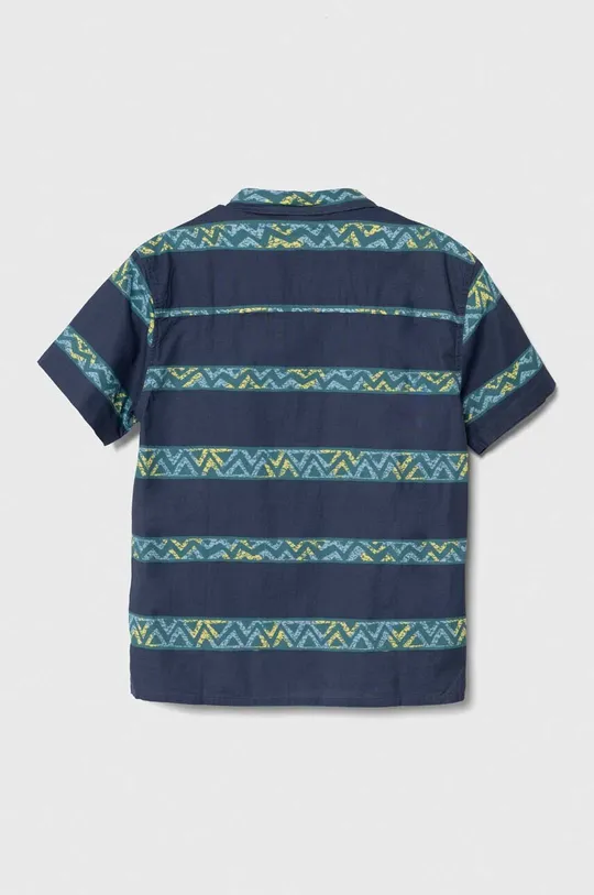 Παιδικό βαμβακερό πουκάμισο Quiksilver DALNAVERTSSYTH μπλε