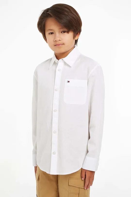 білий Дитяча сорочка Tommy Hilfiger Для хлопчиків
