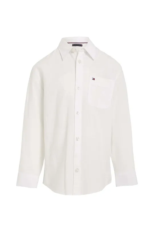 Παιδικό πουκάμισο Tommy Hilfiger λευκό
