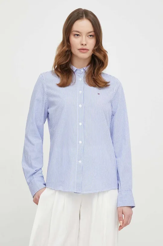 blu Tommy Hilfiger camicia in cotone Donna