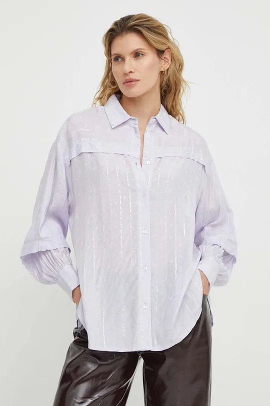 фиолетовой Рубашка Bruuns Bazaar