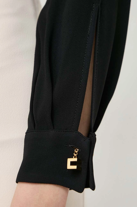 Боді Elisabetta Franchi жіночі колір чорний однотонна | ANSWEAR.ua