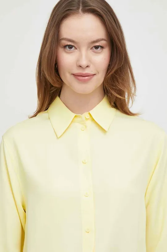 giallo Calvin Klein camicia