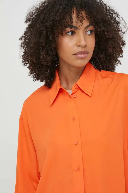 πορτοκαλί Πουκάμισο Calvin Klein