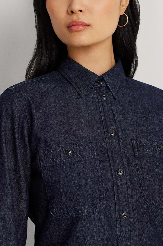 Jeans srajca Lauren Ralph Lauren 100 % Bombaž