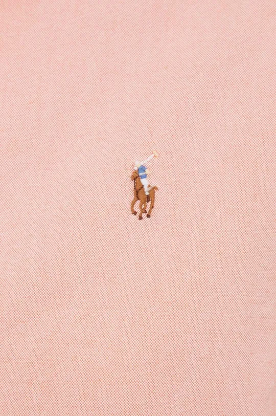 Pamučna košulja Polo Ralph Lauren roza