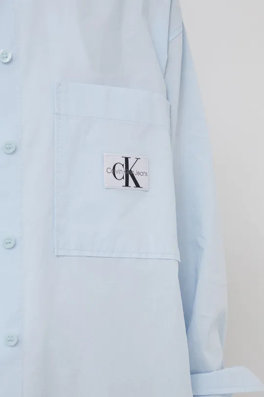 Βαμβακερό πουκάμισο Calvin Klein Jeans Γυναικεία