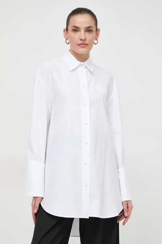 biela Bavlnená košeľa Twinset Dámsky