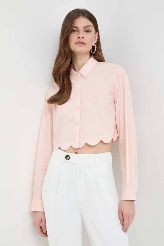 rosa Twinset camicia in cotone Donna