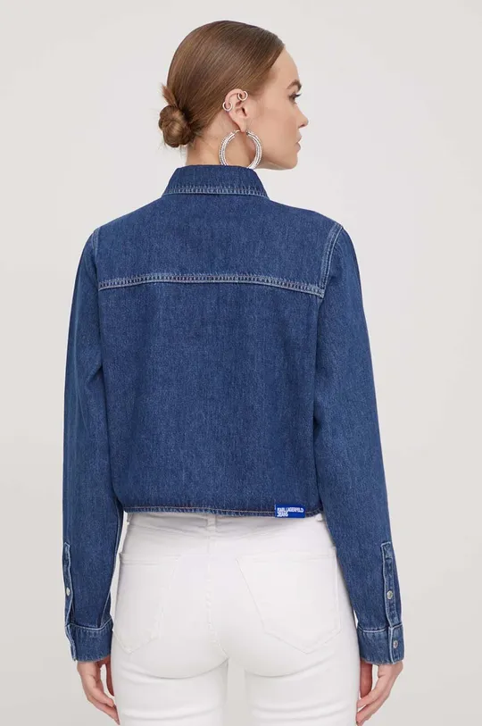 Karl Lagerfeld Jeans camicia di jeans 100% Cotone biologico