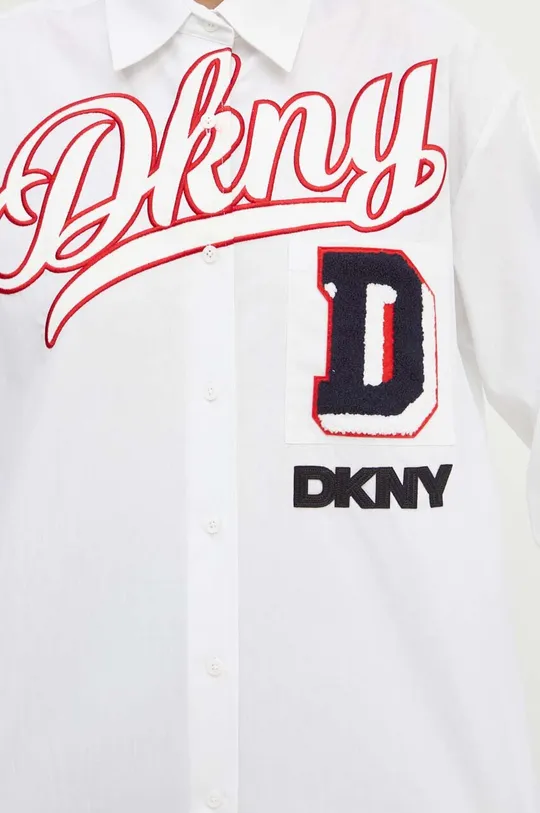 Dkny camicia in cotone HEART OF NY