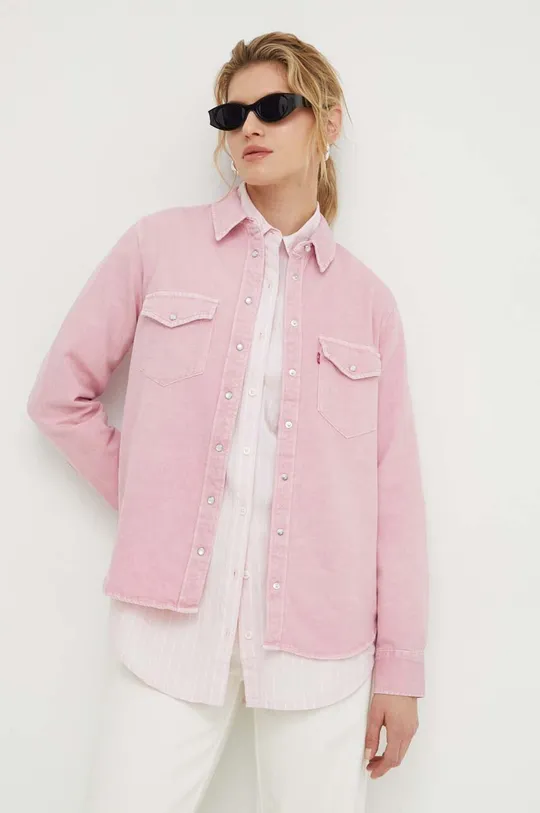 ροζ Τζιν πουκάμισο Levi's Γυναικεία