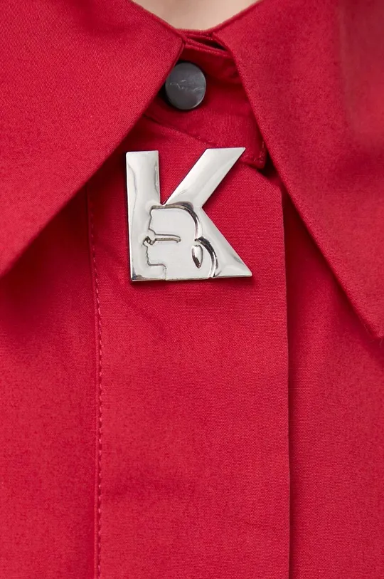 Bavlnená košeľa Karl Lagerfeld Dámsky