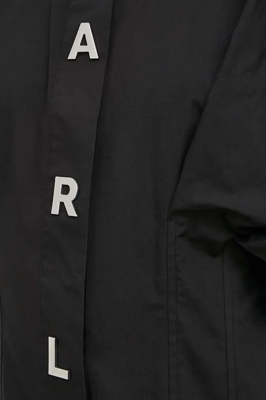 Karl Lagerfeld koszula bawełniana 240W1602 czarny