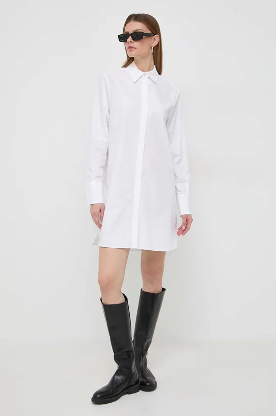 Karl Lagerfeld koszula bawełniana biały