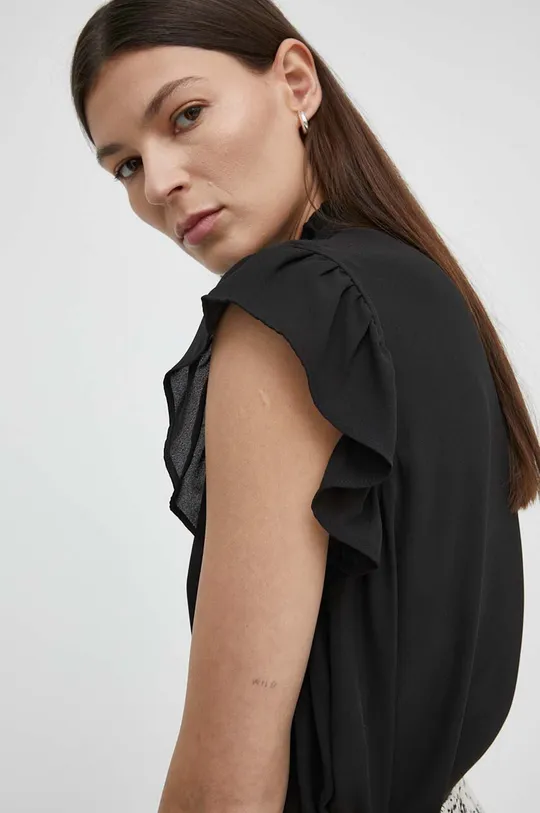 crna Košulja Bruuns Bazaar CamillaBBNicole shirt Ženski