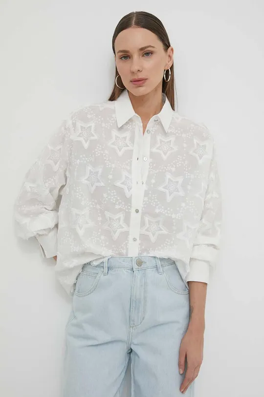bianco Bruuns Bazaar camicia in cotone Donna