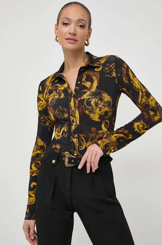 czarny Versace Jeans Couture koszula Damski