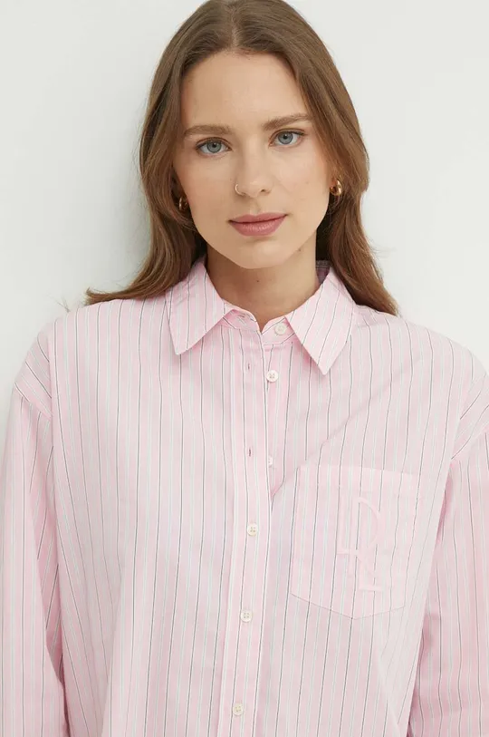 Βαμβακερό πουκάμισο Lauren Ralph Lauren Γυναικεία