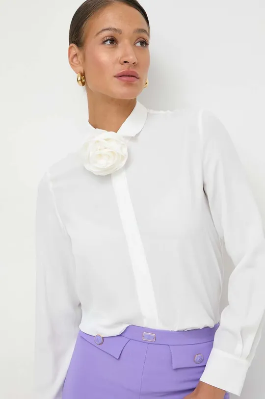 λευκό Μεταξωτό πουκάμισο Marella Γυναικεία