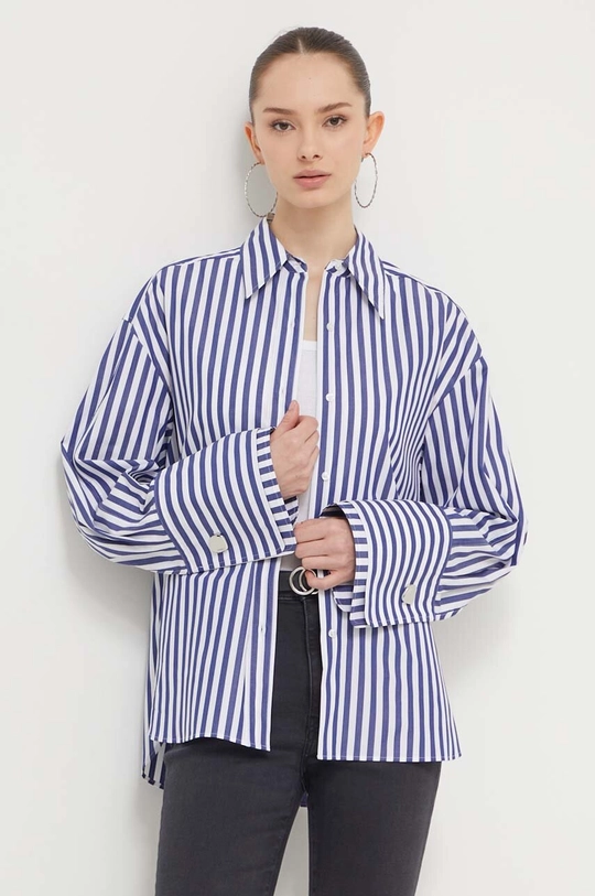 blu HUGO camicia in cotone