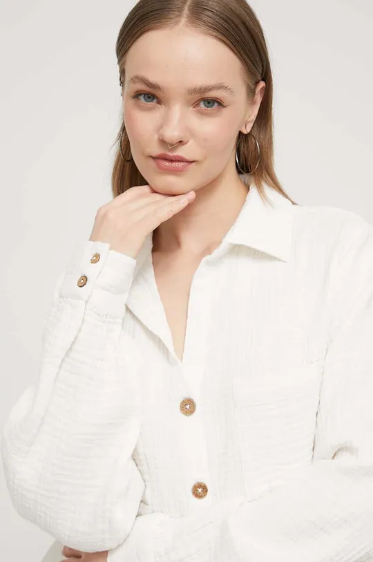 λευκό Βαμβακερό πουκάμισο Billabong Swell