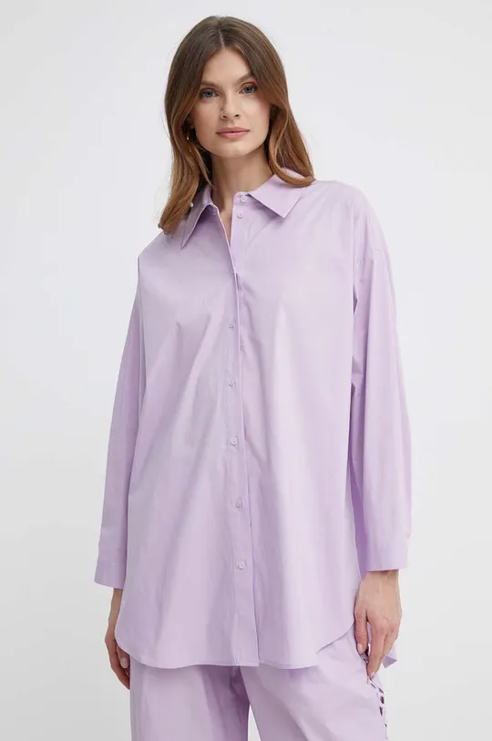Košeľa Twinset fialová