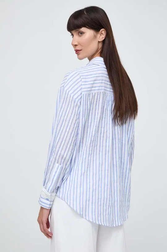 Βαμβακερό πουκάμισο Twinset Κύριο υλικό: 100% Βαμβάκι Φόδρα: 100% Βαμβάκι Προσθήκη: 100% Βισκόζη