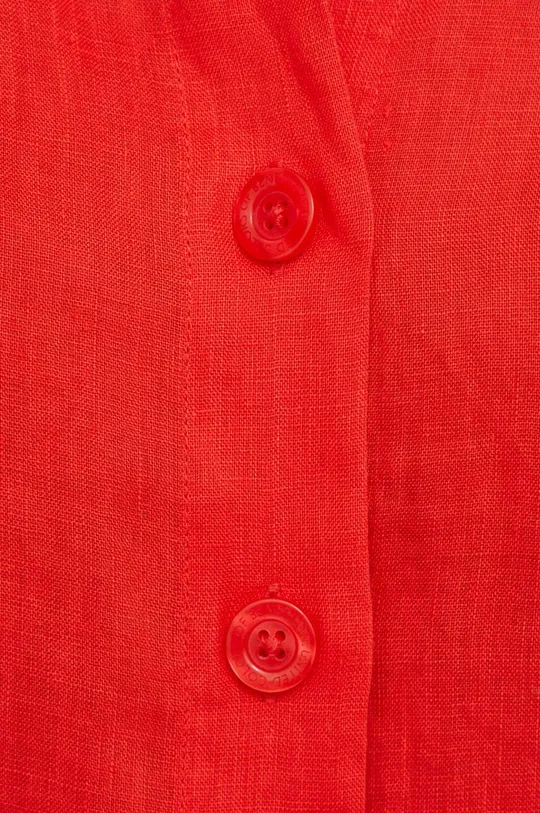 United Colors of Benetton camicia di lino Donna