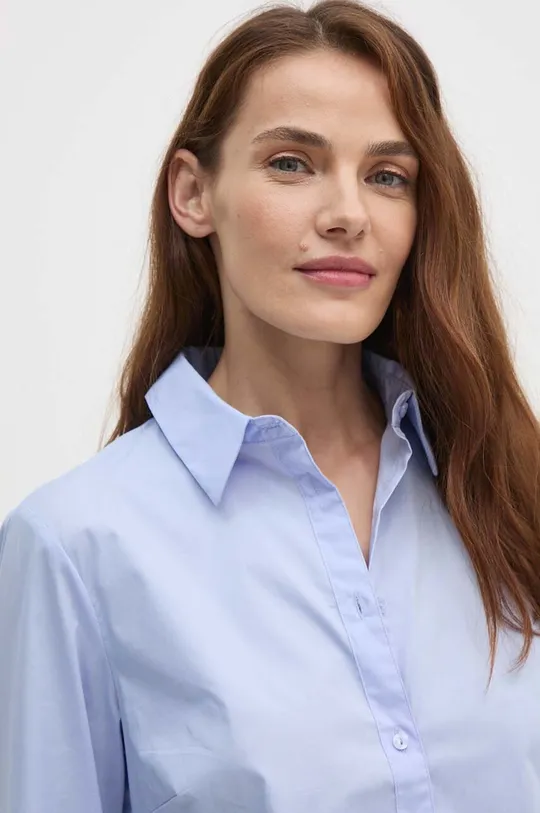 Sisley camicia blu 5CNXLQ04S