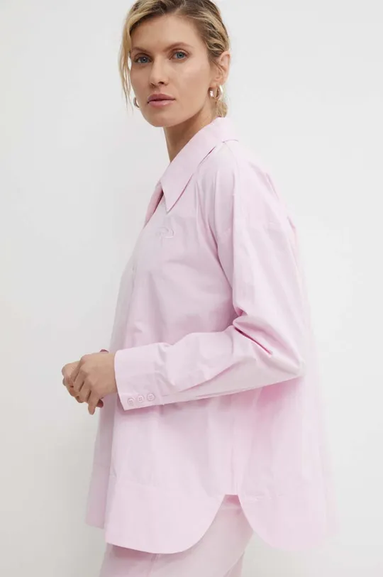 różowy Résumé bluzka bawełniana VictoriaRS Shirt