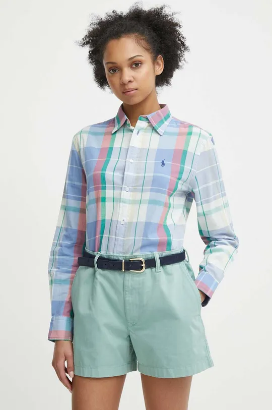 multicolor Polo Ralph Lauren koszula bawełniana Damski
