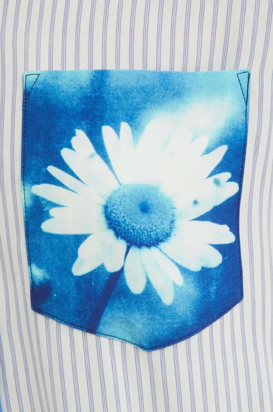 Košulja Desigual FLOWER POCKET Ženski