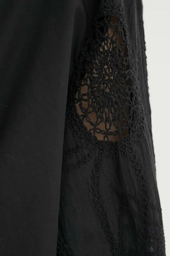 nero Sisley camicia in cotone