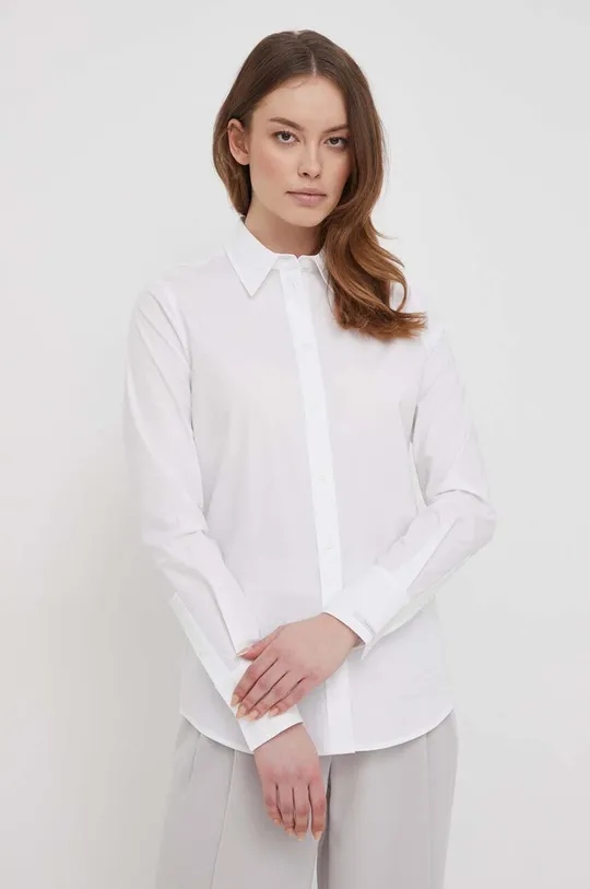 λευκό Πουκάμισο Calvin Klein Γυναικεία