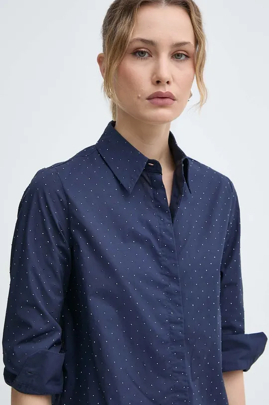 blu navy Marella camicia in cotone