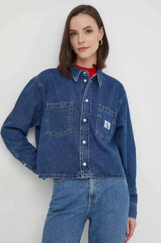 kék Calvin Klein Jeans farmering Női