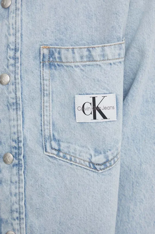 Τζιν πουκάμισο Calvin Klein Jeans Γυναικεία