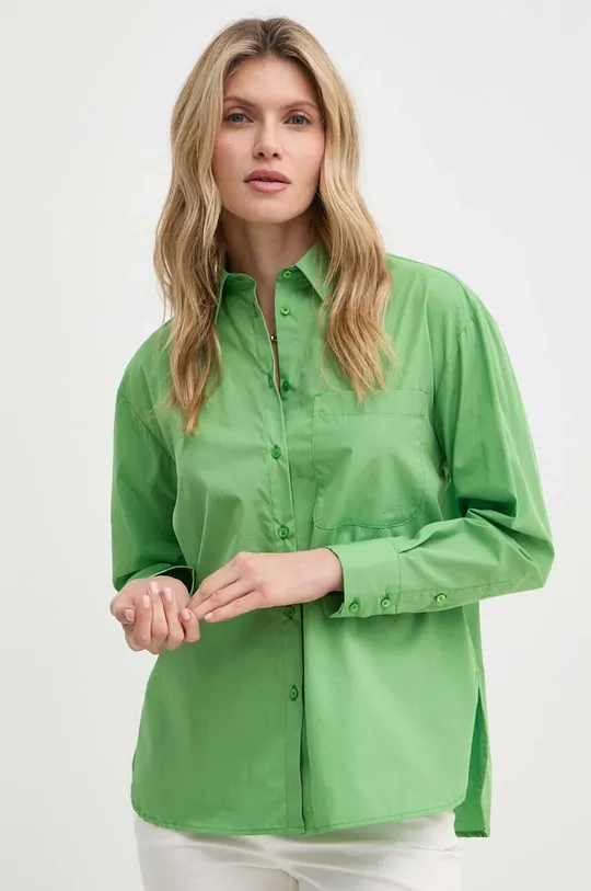 zelena Bombažna srajca MAX&Co.