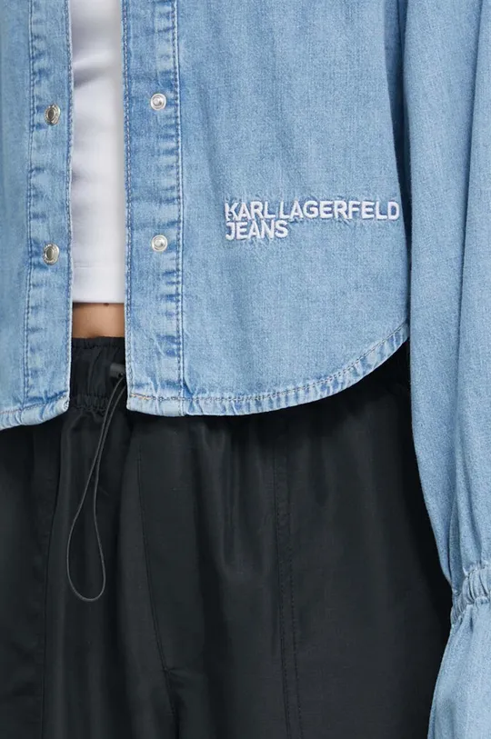 Rifľová košeľa Karl Lagerfeld Jeans Dámsky