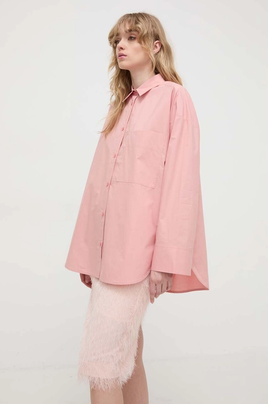 By Malene Birger camicia in cotone rosa