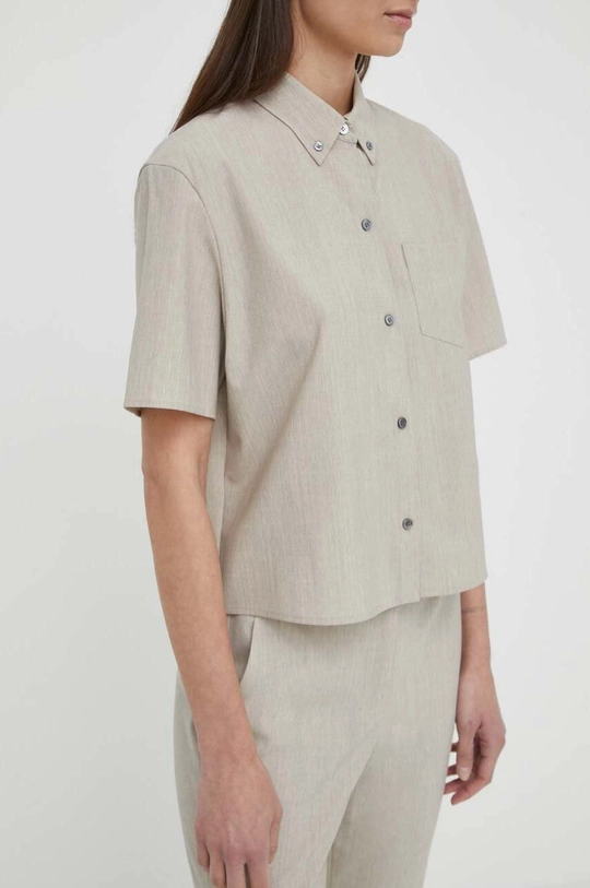 beige Theory camicia in lana Donna