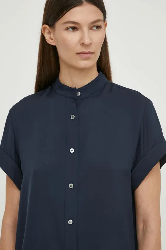 σκούρο μπλε Μεταξωτό πουκάμισο Theory Γυναικεία