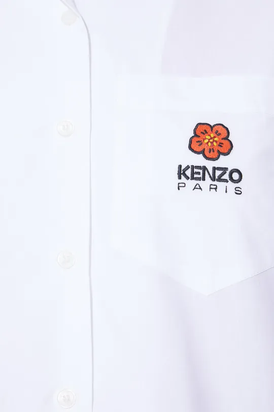 Βαμβακερό πουκάμισο Kenzo Boke Cropped Hawaiian Shirt