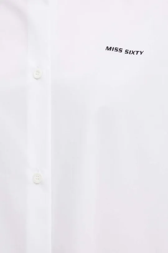 bijela Pamučna košulja Miss Sixty 6L2XJ1910000 XJ1910