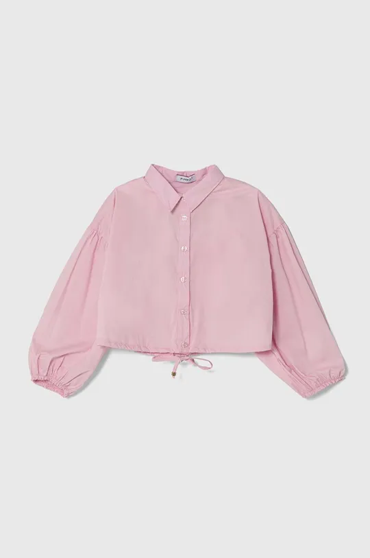 różowy Pinko Up koszula dziecięca Dziewczęcy