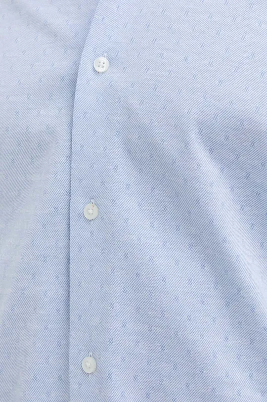 HUGO camicia in cotone blu