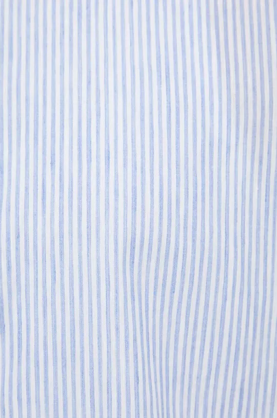 Ľanová košeľa Paul&Shark modrá